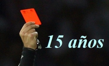 15 a&ntilde;os de suspensi&oacute;n para el jugador Andres Pallero