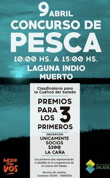 Concurso de Pesca en la Laguna Indio Muerto