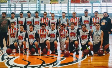Nuevo entrenamiento de la Selección de Básquet sub15
