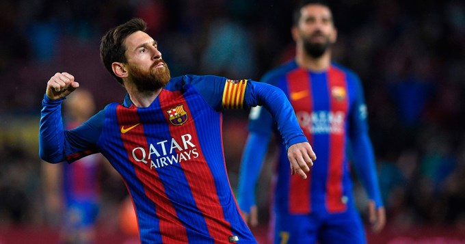 Barcelona humilló al Osasuna y Messi sigue brillando