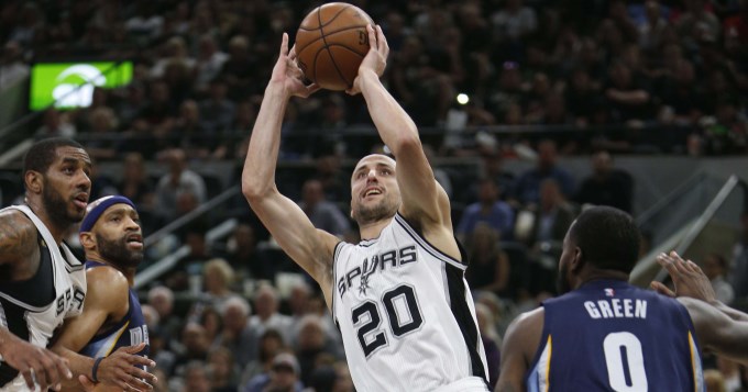 Ginóbili volvió al gol y los Spurs al triunfo en la NBA 