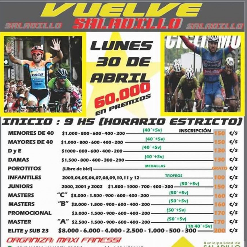 Vuelve el ciclismo al circuito 