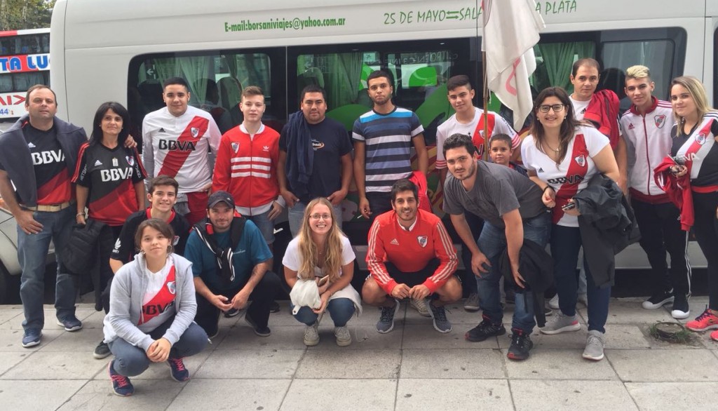 Simpatizantes de River viajaron al Monumental