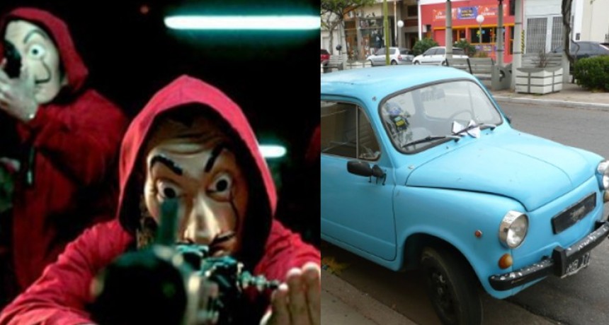 La pelea menos pensada: “La Casa de Papel” ante los fabricantes del “Fiat 600”
