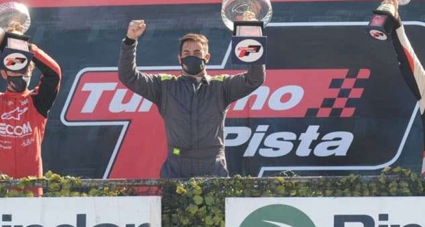 El de 25 de Mayo, Matías Álvarez, repitió victoria en el Turismo Pista