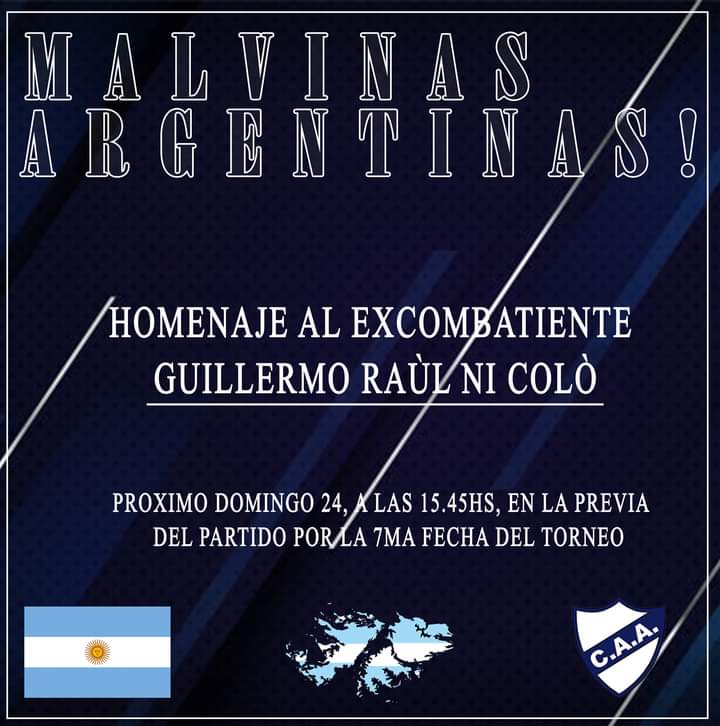 Fútbol: Homenaje a Guillermo Ni Coló en la previa de Argentino – La Lola
