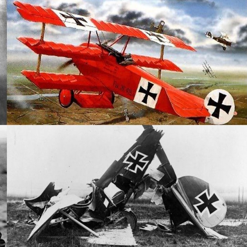 En abril de 1918 moría en combate uno de los grandes héroes de la aviación, el “Barón Rojo”