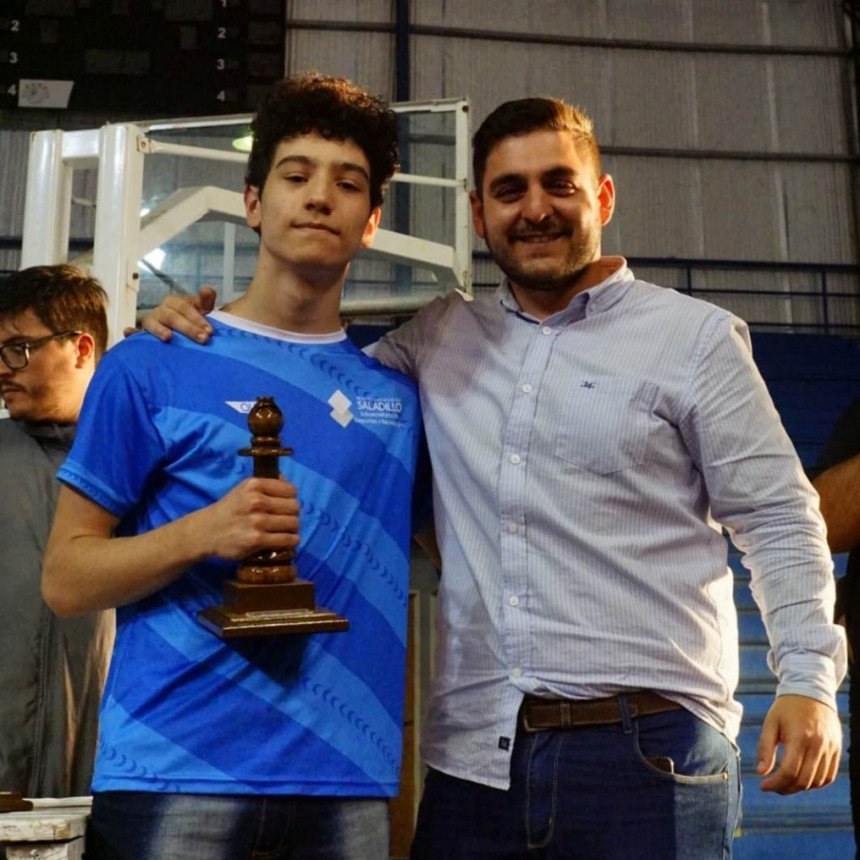 Ajedrez: Bruno Molfino y Nelson Luján campeones en Bolívar