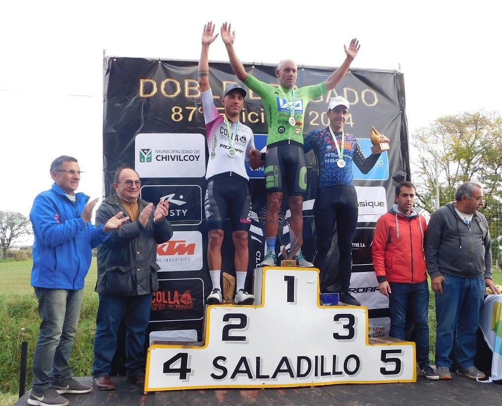 Ajustada victoria de Elvio Alborzén en la segunda etapa de la Doble Bragado que finalizó en Saladillo 