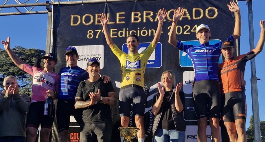 Ciclismo: Omar Salim Azzem ganó la Doble Bragado 2024 
