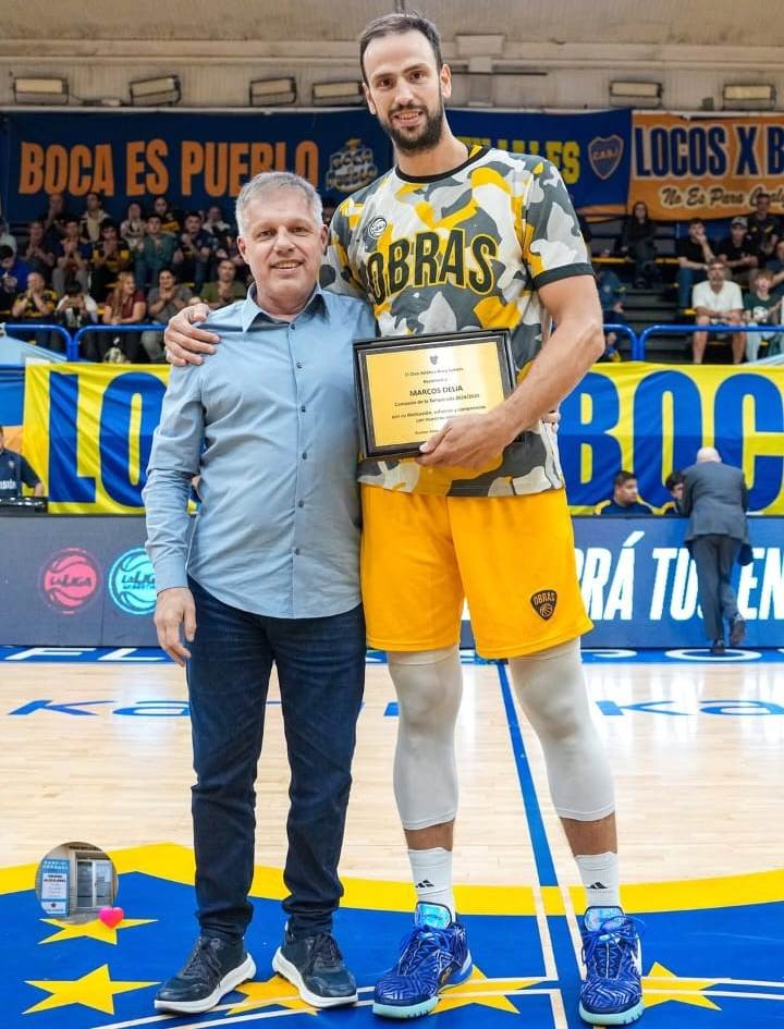 Marcos Del&iacute;a: Un campe&oacute;n en La Bombonerita