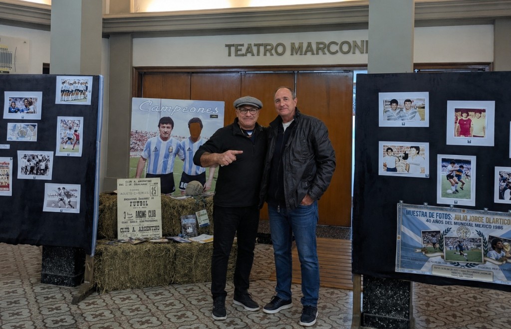 Se realiz&oacute; Muestra Fotogr&aacute;fica del Vasco Olarticoechea en el marco de la Fiesta del Deporte y los 40 a&ntilde;os de la obtenci&oacute;n de la Copa del Mundo M&eacute;xico 86