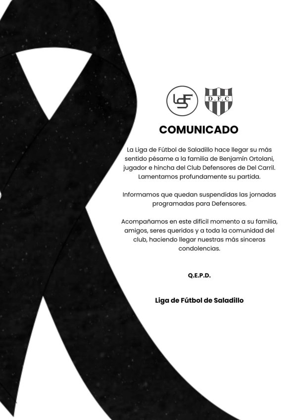 Partidos de Defensores DC postergados