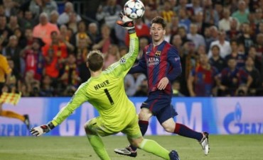 El muro hacia Berl&iacute;n se vino abajo. Nada aguanta en pie ante el imparable Messi.