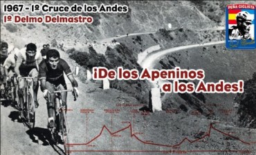 Hoy: el gran ciclista Delmo Dalmastro cuando corri&oacute; en Saladillo