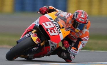Marc M&aacute;rquez saldr&aacute; desde la primera posici&oacute;n este domingo en el Gran Premio de Francia