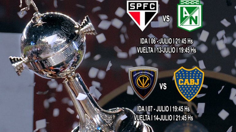 &iexcl;Atenci&oacute;n Boca! Conmebol confirm&oacute; d&iacute;as y horarios de las Semis de la Copa Libertadores