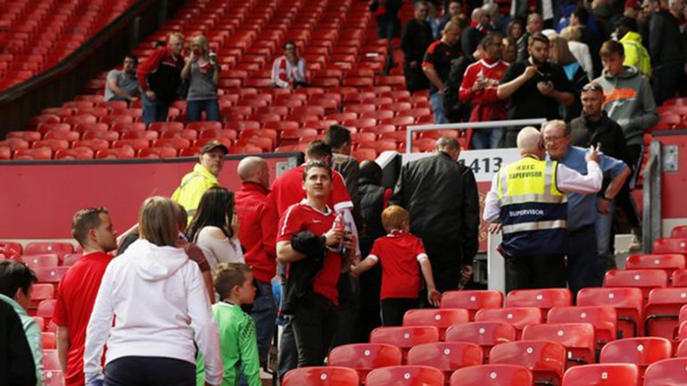 Por una amenaza de bomba, se suspendi&oacute; Manchester United-Bournemouth en Old Trafford