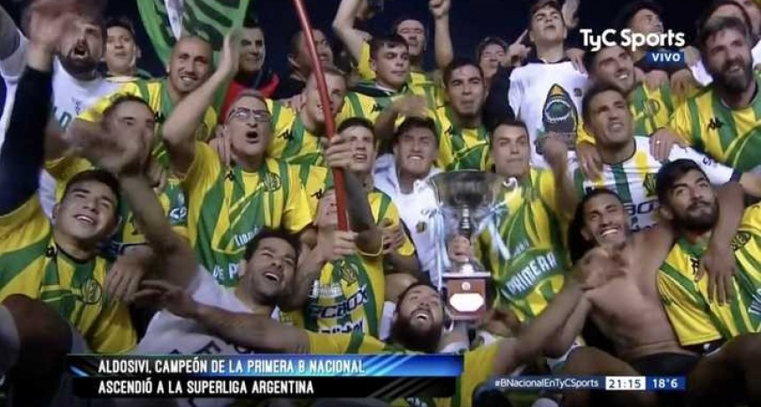 Aldosivi campeón, logró el ascenso a la Superliga