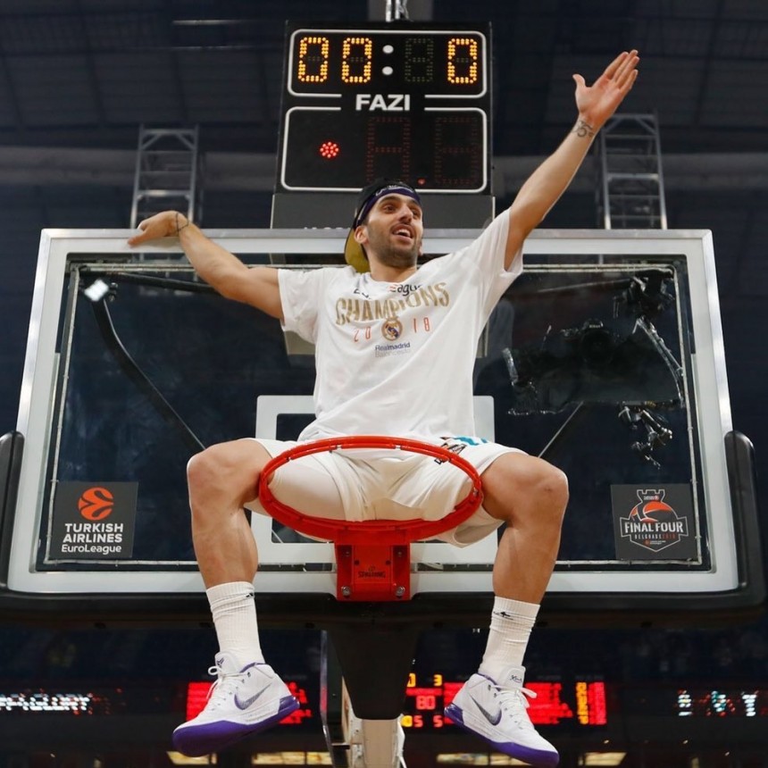 Campazzo, campeón de la Euroliga con Real Madrid