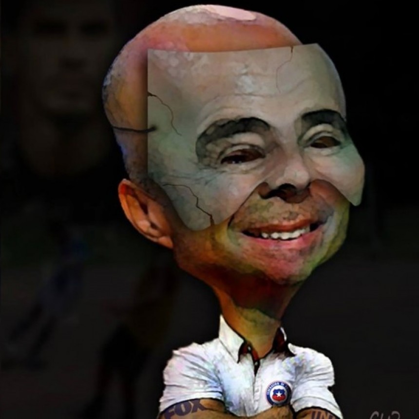 El enojo del padre del Patón Guzmán antes de la lesión de Sergio Romero: hizo una caricatura de Sampaoli con una careta