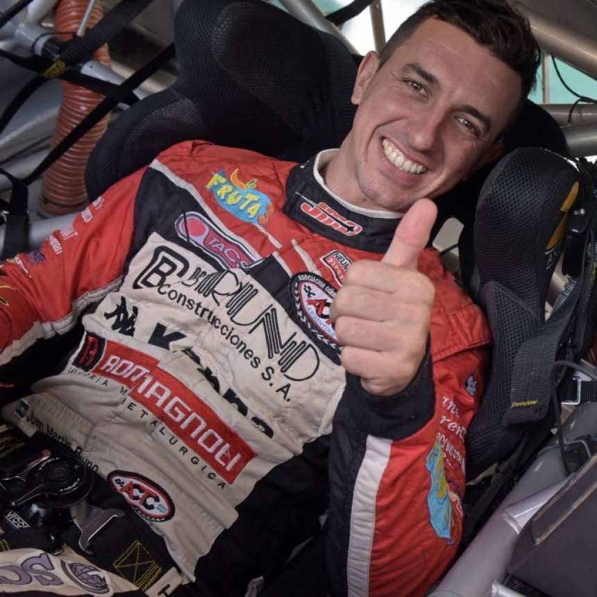 Juan Martín Bruno estará presente en la carrera de Rosario 