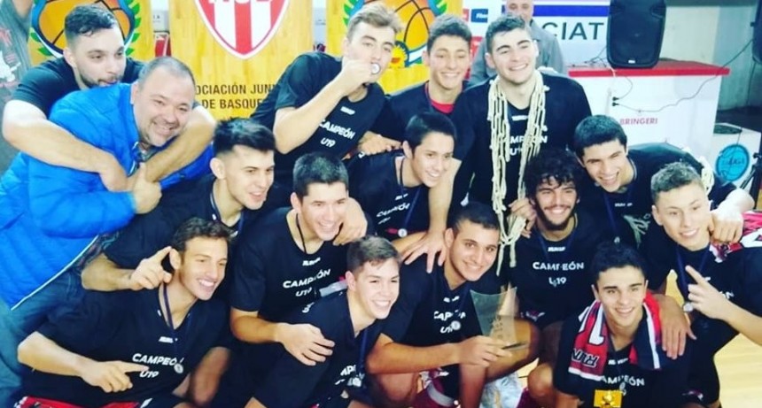 Selección de Junín campeón Provincial de Básquet sub19