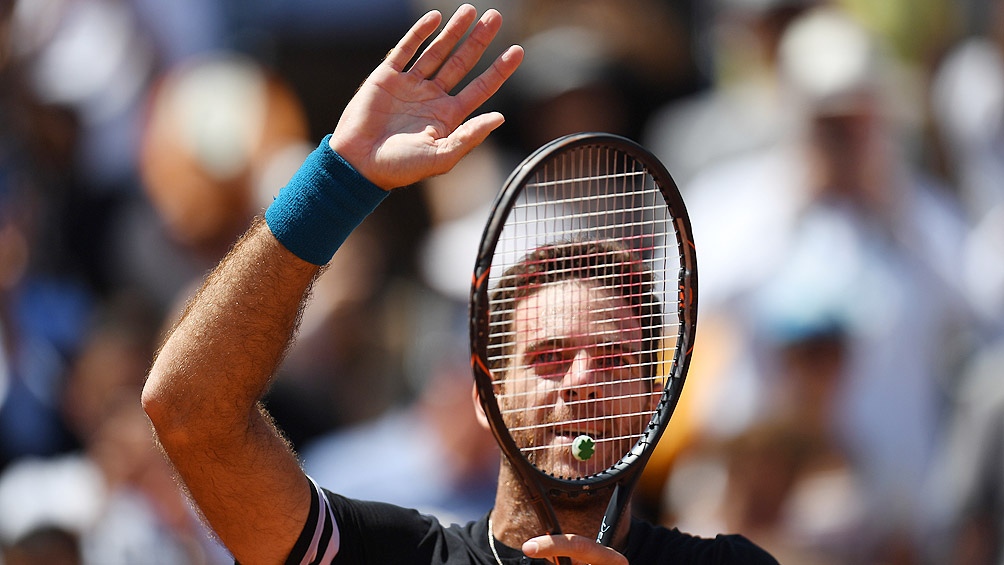 Del Potro superó a David Goffin y pasó a octavos en Roma