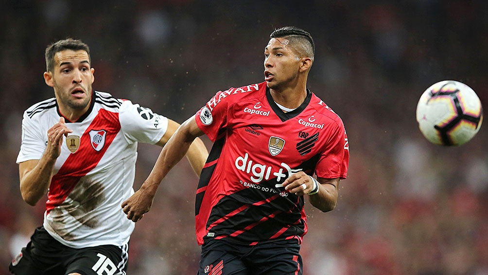 River no pudo en la primera final con Atlético Paranaense