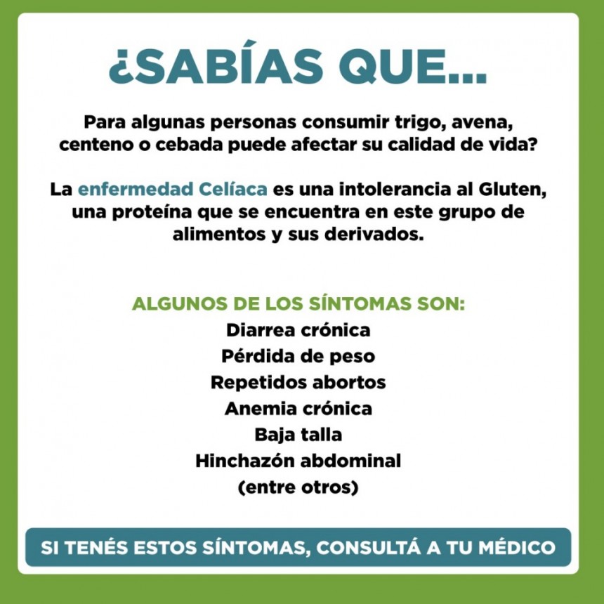 5 DE MAYO DÍA INTERNACIONAL DE LA ENFERMEDAD CELÍACA