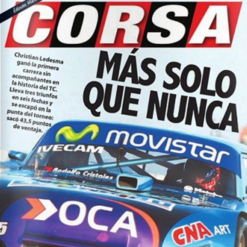 En mayo del 2007 se corría por primera vez sin acompañantes en el TC