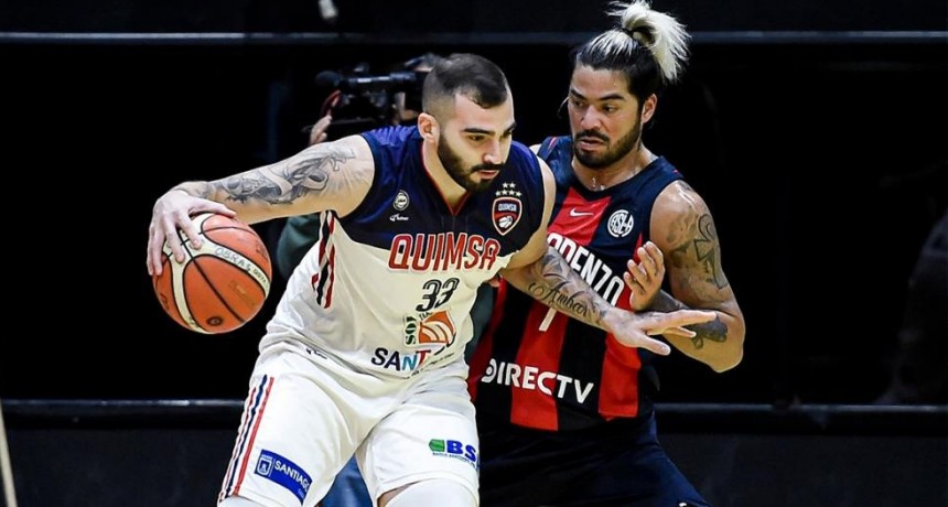 San Lorenzo acaricia el Penta en la LNB: vapuleó a Quimsa y quedó match point