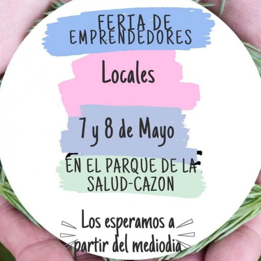 En Cazón: Primera Feria de Emprendedores locales 