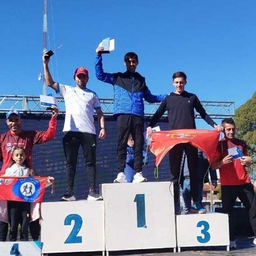 Atletismo: Podio para los saladillenses Ezequiel Aguilera y Celeste Abalos en los 10K de Olavarría 