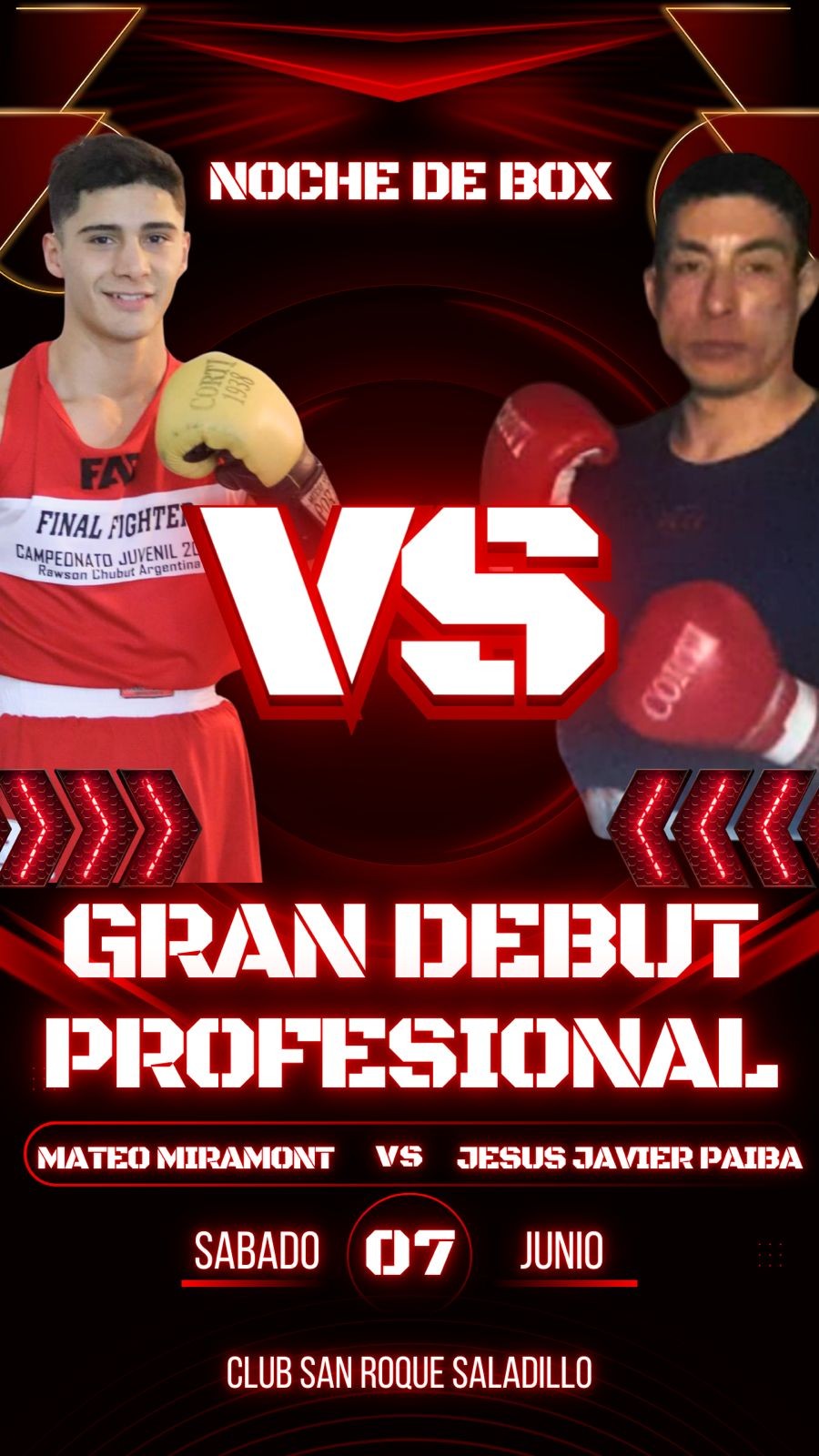 BOXEO PROFESIONAL: Se viene el debut de Mateo Miramont en Saladillo