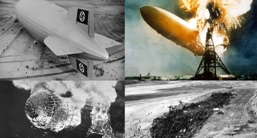 Un 6 de mayo explotaba y se estrellaba el dirigible 