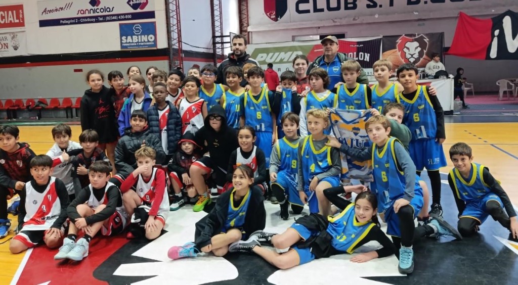 Urso, Colon y River vivieron una gran fiesta del b&aacute;squet formativo en Chivilcoy