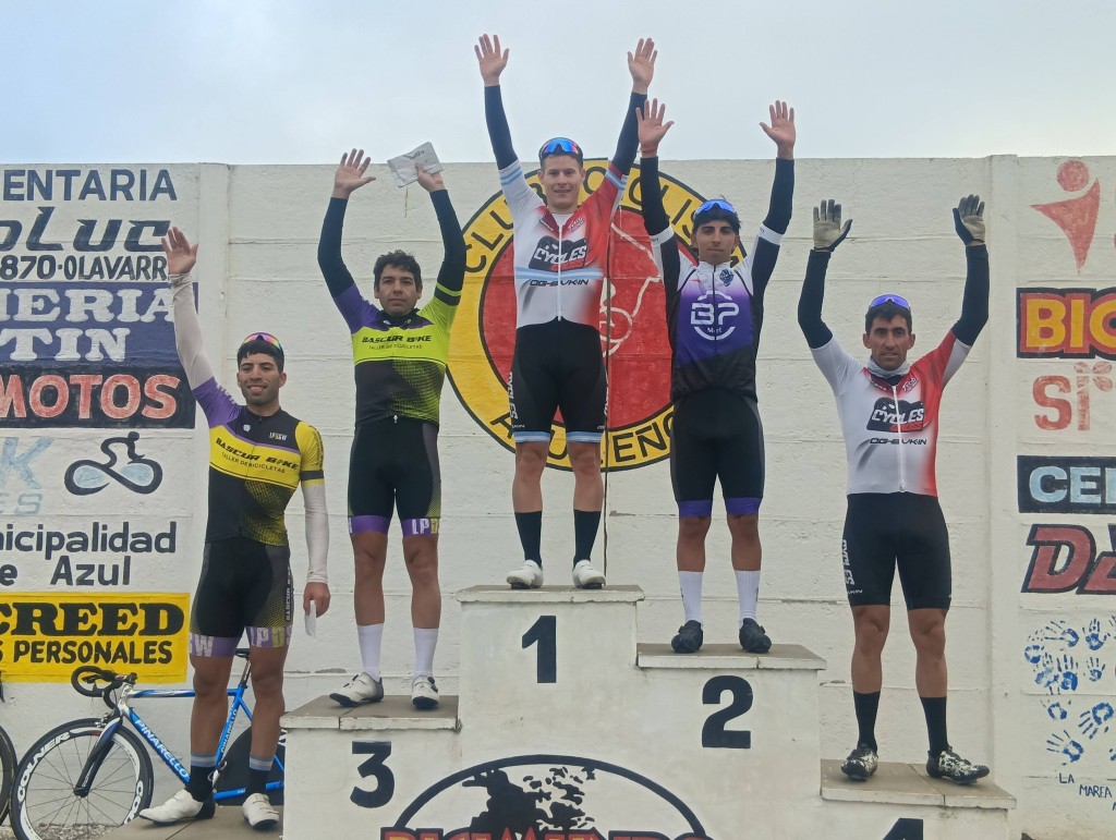 Ciclismo: Emiliano Sagardoy gran protagonista en Azul