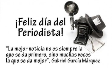 Saludos por el Dia del Periodista