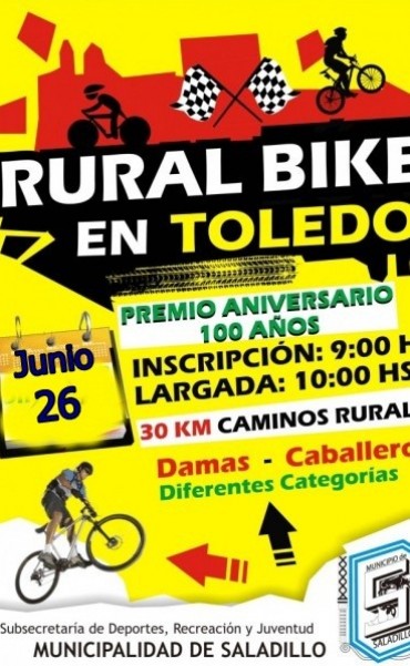 El 26 de junio Rural Bike en &Aacute;lvarez de Toledo