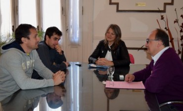 Presidente del Saladillo Hockey se reuni&oacute; con el Intendente