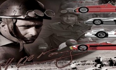 Se celebra hoy el 105&deg; aniversario del nacimiento de Juan M. Fangio