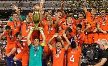 Chile venci&oacute; a Argentina y es campe&oacute;n de la Copa Am&eacute;rica Centenario