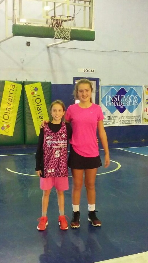 Belen Rojas se encuentra jugando el Provincial de clubes sub13 en Necochea