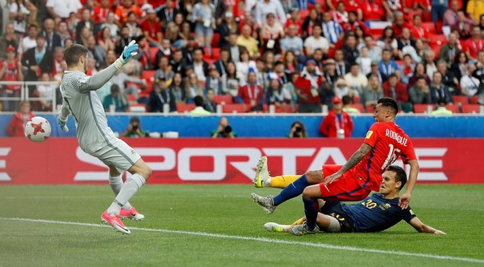 Chile y Alemania a las semis de la Copa Confederaciones