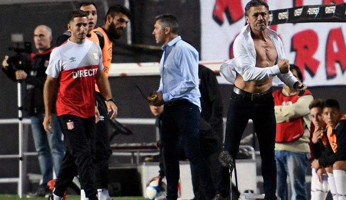 Tras la dura caída por Copa Argentina, Vivas se fue de Estudiantes