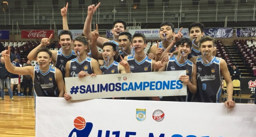 Buenos Aires campeón argentino sub15