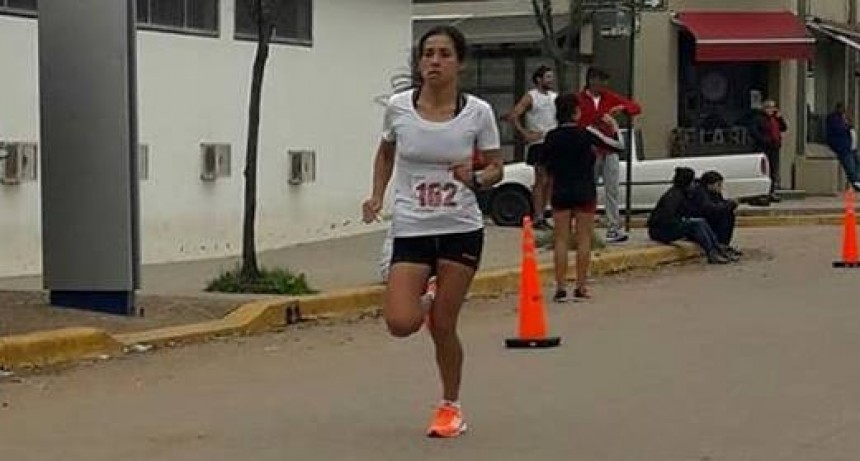 La saladillense Francisca Almirón ganó los 10K de Roque Pérez