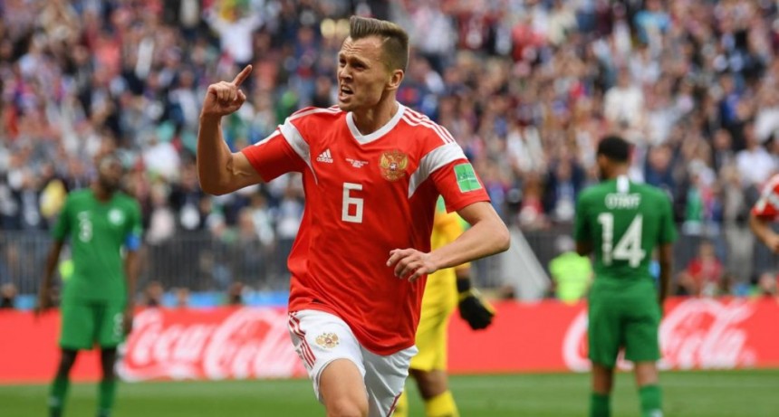 El dueño de casa inauguró el Mundial con una goleada ante Arabia