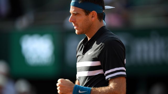 Triunfo para Delpo que sigue firme en Roland Garros